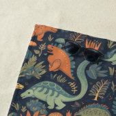 Individuelle Name Dinosaur Pattern Strandtuch (Beispiel)