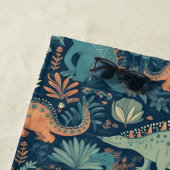 Individuelle Name Dinosaur Pattern Strandtuch (Beispiel)