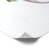 Individuelle Name Dinosaurs Palme Trees Poster (Ecke)