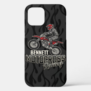 Individuelle Name Dirt Bike Rider Motocross Racing Case-Mate iPhone Hülle