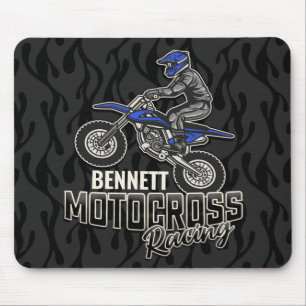 Individuelle Name Dirt Bike Rider Mousepad