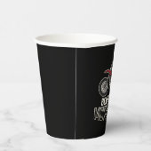 Individuelle Name Dirt Bike Rider Pappbecher (Rechts)