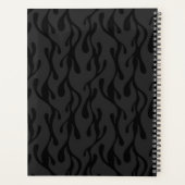 Individuelle Name Dirt Bike Rider Planer (Rückseite)