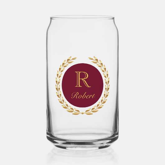 Individuelle Name Dosenglas (Vorderseite)