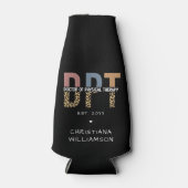 Individuelle Name DPT Arzt für Physikalische Thera Flaschenkühler (Vorderseite)