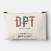 Individuelle Name DPT Arzt für Physikalische Thera Zubehörtasche (Rückseite)