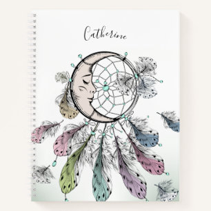 individuelle Name Dreamcatcher-Notebook Notizblock