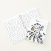 individuelle Name Dreamcatcher-Notebook Notizblock (Innenseite)