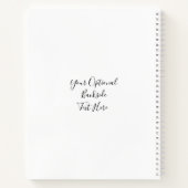 individuelle Name Dreamcatcher-Notebook Notizblock (Rückseite)