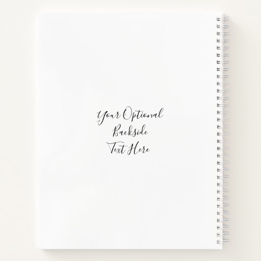 individuelle Name Dreamcatcher-Notebook Notizblock (Rückseite)