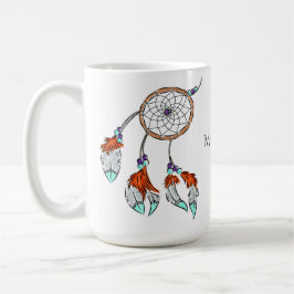 Individuelle Name Dreamcatcher Tasse