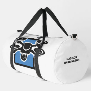 Individuelle Name Drone Duffle Bag