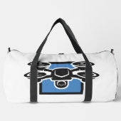 Individuelle Name Drone Duffle Bag (Vorderseite)