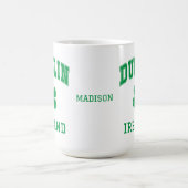 Individuelle Name Dublin Irland Kaffeetasse (Mittel)