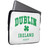 Individuelle Name Dublin Irland Laptopschutzhülle (Vorne Rechts)