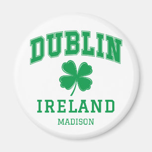 Individuelle Name Dublin Irland Magnet