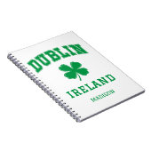 Individuelle Name Dublin Irland Notizblock (Rechte Seite)