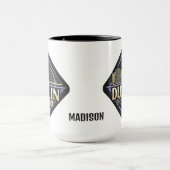 Individuelle Name Dublin Irland Tasse (Zentrum)