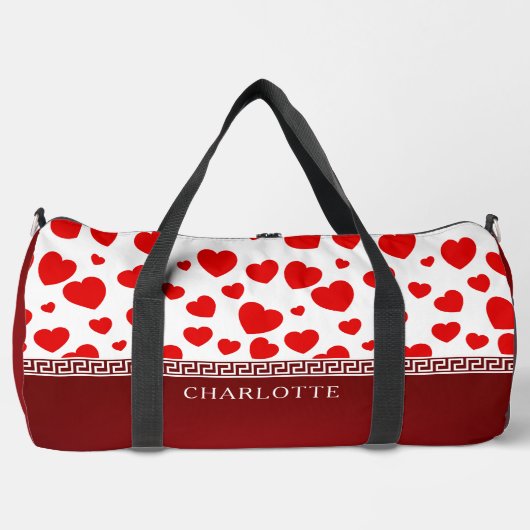 Individuelle Name Duffle Bag (Vorderseite)