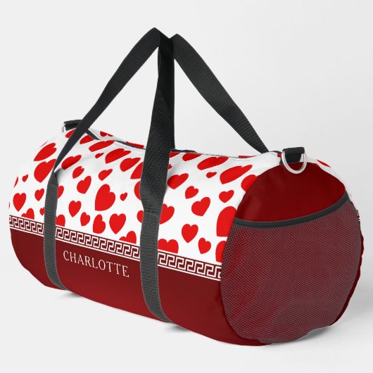 Individuelle Name Duffle Bag (Rechte Ecke)