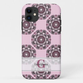 Individuelle Name Dusky Rose Cherry Blossom Dot Ma Case-Mate iPhone Hülle