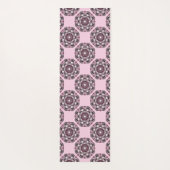 Individuelle Name Dusky Rose Cherry Blossom Dot Ma Yogamatte (Rückseite)