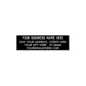 Individuelle Name E-Mail-Adresse Farbe Selbstfarbi Permastempel (Design)