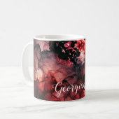 Individuelle Name Eerie Bloomonden Halloween Alkoh Kaffeetasse (Vorderseite Links)