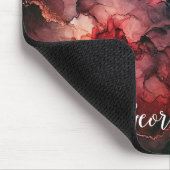 Individuelle Name Eerie Bloomonden Halloween Alkoh Mousepad (Ecke)