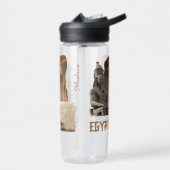 Individuelle Name EGYPT Foto Collage Trinkflasche (Links)