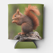 Individuelle Name Eichhörnchen Dosenkühler (Vorderseite)