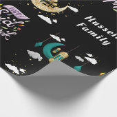 Individuelle Name Eid Mubarak Geschenkpapier (Ecke)