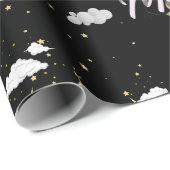 Individuelle Name Eid Mubarak Geschenkpapier (Rolleneckpunkt)