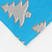 Individuelle Name-Eidechse Fleecedecke (Ecke)