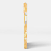 Individuelle Name Einhorndesign - Sparkle Gold Pin iPhone Hülle (Linke Seite)