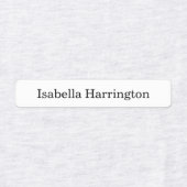 Individuelle Name-Eisenbezug Etiketten (Design 2)