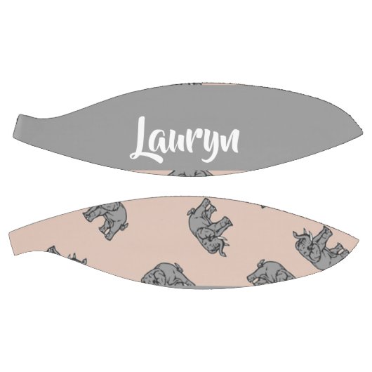 individuelle Name-Elefanten Basketball (Panele)