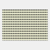 Individuelle Name Elegant Graduate Geschenkpapier Set (Vorderseite 3)