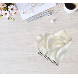 Individuelle Name Elegant Mutter von Perltextur Notizblock