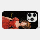 Individuelle Name Elegante Königin Phonecase Case-Mate iPhone Hülle (Rückseite (Horizontal))