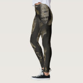 Individuelle Name Elegante Medusa Snakes Leggings (Links)