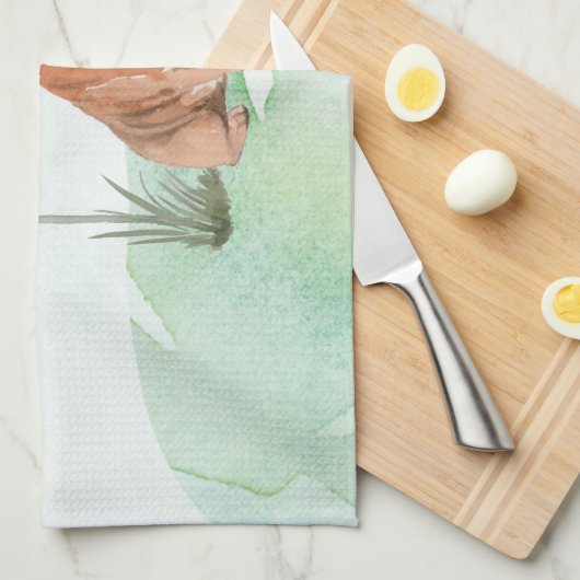 Individuelle Name English Bulldog Pet Hund Geschirrtuch (Viertel Falte)