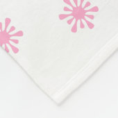 Individuelle Name erhalten Baby Girl Fleece Blanke (Ecke)