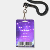 Individuelle Name erhalten Zugang zu allen Zugangs Ausweis (Rückseite mit Lanyard)