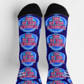 INDIVIDUELLE NAME Erholung FUN Geode 12 Step OM Sl Socken (Oben)