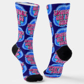 INDIVIDUELLE NAME Erholung FUN Geode 12 Step OM Sl Socken (Gewinkelt)