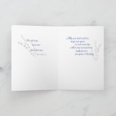 Individuelle Name Erste Erinnerung Jahrestag des T Karte (Innenseite)