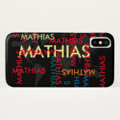 individuelle Name erstellen Case-Mate iPhone Hülle (Rückseite (Horizontal))