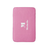 Individuelle Name Erstfarbige Vollfarbe Badematte (Vorderseite Vertikal)