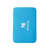 Individuelle Name Erstfarbige Vollfarbe Badematte (Vorderseite Vertikal)